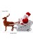 Geyik Arabası Müzik Elektrikli Noel Baba Çocuk Oyuncağı Noel Hediyesi Çekti (Yurt Dışından) 3