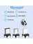 3in1 Yuvarlak Manyetik Mıknatıslı Şarj Kablosu Ucu Lightning Type-C Micro USB-AL4637 5