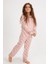 L40310G Rabbit Kız Çocuk Pijama Takımı 5