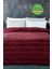 Mayer Supersoft Yumuşak Tek Kişilik Battaniye Yatak Örtüsü 150X230 cm Koyu Kırmızı Bordo 1