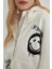 Coool SmileyWorld Oversize Geniş Kalıp Kapüşonlu Fermuarlı Sweatshirt C5380AX24SP 6