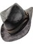 Unisex Nubuk Kovboy Fötr Şapka 4