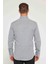 Modern Slim Fit Pamuklu Kolay Ütü Armürlü Erkek Gömlek 5
