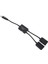 Tip C Otg USB 2.0 Dişi Otg Şarj 2 Bağlantı Noktalı Hub Kablo Y Ayırıcı (Yurt Dışından) 2