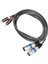 1.5m Çift Rca Erkek - Xlr Erkek Kablo 2 Xlr - 2 Rca Fiş Adaptörü (Yurt Dışından) 2