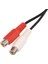 Adet 3.5mm Stereo Adaptör Kulaklık Jakı - 2 Rca Jak Adaptörü Kablosu (Yurt Dışından) 4