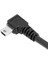 3x 1.8m 5pin 90 Derece Sol Açılı USB 2.0 Erkek Kablo Siyah Renk (Yurt Dışından) 5