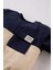 Erkek Bebek Bisiklet Yaka Renk Bloklu İçi Yumuşak Tüylü Sweatshirt A9753A524WN 2