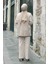 Kimono Pantolon Ikili Triko Takım 12154 Taş 2