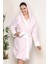 Wellsoft Peluş Sabahlık Kapüşonlu Bornoz Yumoş Alperi 71-05 1