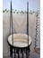 Makrome Relax Salıncak ( Siyah ) Minderli 1