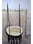 Makrome Relax Salıncak ( Siyah ) Minderli 2