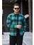 Yeşil Ekose Regular Fit Oduncu Gömleği- 2450 1