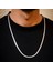 Gümüş Balık Sırtı Kolye 925 Ayar Gümüş Balıksırtı Model Unisex Zincir 3
