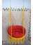 Makrome Relax Salıncak ( Sarı ) Minderli 2
