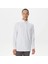 Erkek Slim Fit Uzun Kollu Polo - Beyaz 1
