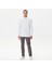 Erkek Slim Fit Uzun Kollu Polo - Beyaz 2