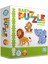 3'lü Baby Puzzle Puzzle Seti Çiftlik, Orman, Sevimli Araç 3