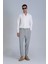 Barka Erkek Basic Gömlek Slim Fit Beyaz 4