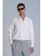 Barka Erkek Basic Gömlek Slim Fit Beyaz 5