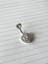 Taşlı Kalp Göbek Piercing 1