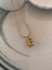 Mini Harf Kolye Gold 1