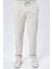 Erkek Beli Bağcıklı Yandan Cepli Slim Fit Jogger Bej Pantolon 3