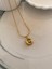 Mini Harf Kolye Gold 1
