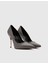 Gland Hakiki Floter Deri Kadın Gri Stiletto 1