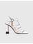 Vitale Deri Kadın Beyaz Topuklu Sandalet 3