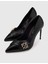 Lobe Deri Kadın Siyah Stiletto 6