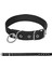 Savex Dokuma Köpek Boyun Tasması Siyah 2.5*50 cm 1