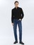 Siyah Regular Fit Casual Pamuk Karışımlı Gömlek 2