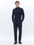 Lacivert Regular Fit Casual Pamuk Karışımlı Gömlek 2