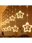 Animasyonlu Noel Baba ve Çam Yıldız Set LED Yılbaşı Perde Süsü 60-90 cm 3 Metre Noel Baba ve Çam Yıldız Yılbaşı Süsü 2
