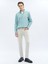 Mint Düz Regular Fit Dokuma Casual Pamuk Karışımlı Gömlek 2