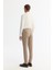 Erkek Bej Klasik Bel Slim Fit Elastan Chino Pantolon A42y3021 3