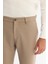 Erkek Bej Klasik Bel Slim Fit Elastan Chino Pantolon A42y3021 4