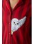 Harry Potter Hedwig Kırmızı Gömlek Pantolon Pijama Takımı 3