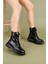 Sancan Kadın Deri Siyah Bot 1