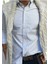 Erkek Çizgili Tam Kalıp Uzun Kollu Gömlek Slim Fit 1