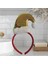 Kukuleta Şapka Şeklinde Altın Renk Parlak Kumaş Yılbaşı Tacı 1 Adet 24 x 11 cm 1