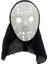 Halloween Jason Voorhees Hockey Hokey Maskesi Kapşonlu Yetişkin Beyaz Renk 1