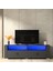Klein LED Aydınlatmalı, Spot Işıklı Tv Sehpası Antrasit 1