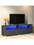 Klein LED Aydınlatmalı, Spot Işıklı Tv Sehpası Antrasit 5
