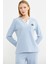 Fitilli Yaka Detaylı Pijama Takım - Mavi 2