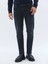 Lacivert Slim Fit Denim Pamuk Karışımlı Pantolon 2