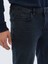 Lacivert Slim Fit Denim Pamuk Karışımlı Pantolon 3