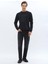Siyah Slim Fit Denim Pamuk Karışımlı Pantolon 1