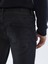Siyah Slim Fit Denim Pamuk Karışımlı Pantolon 4